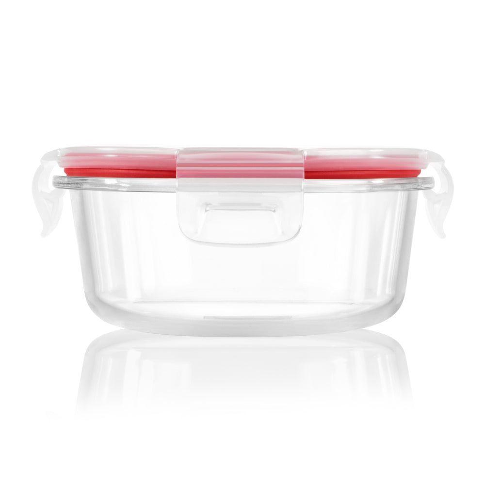 Contenedor circular de Vidrio Pyrex Easy Vent de 400 ml-0