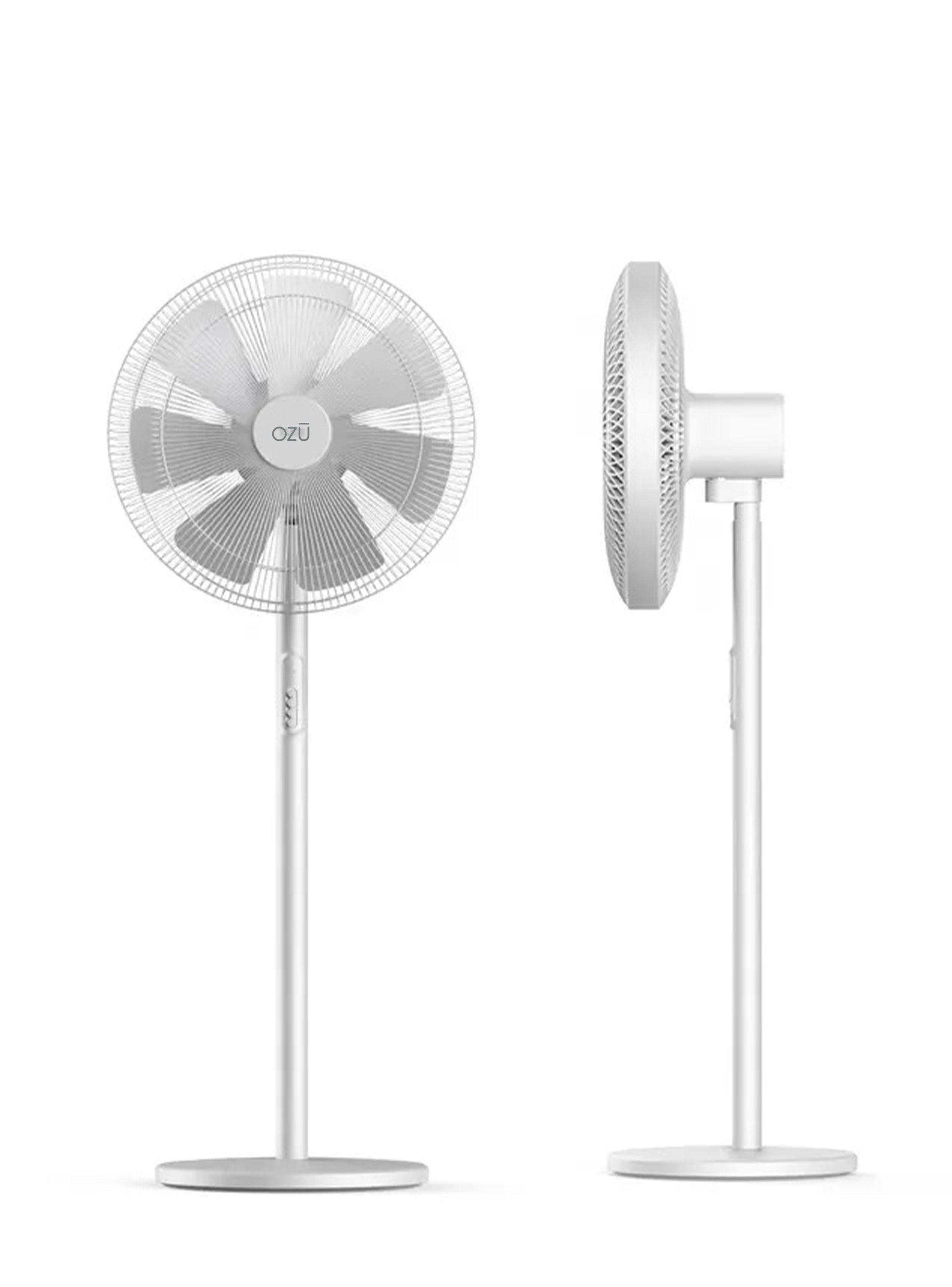 Ventilador Pedestal Blanco 14" 7 aspas Ozu-3