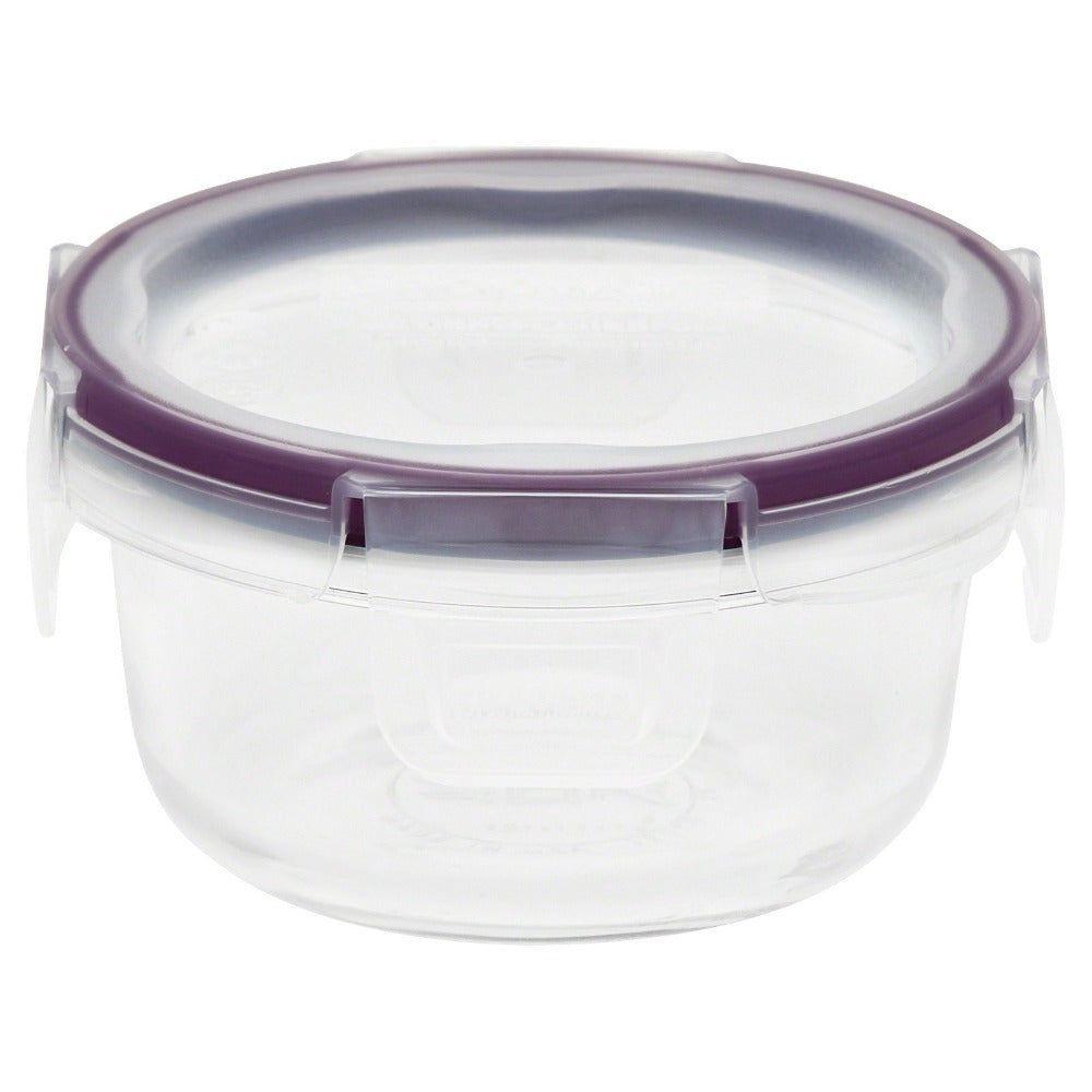 Contenedor circular de vidrio Total Solution Glass 236 ml Snapware by Pyrex-0