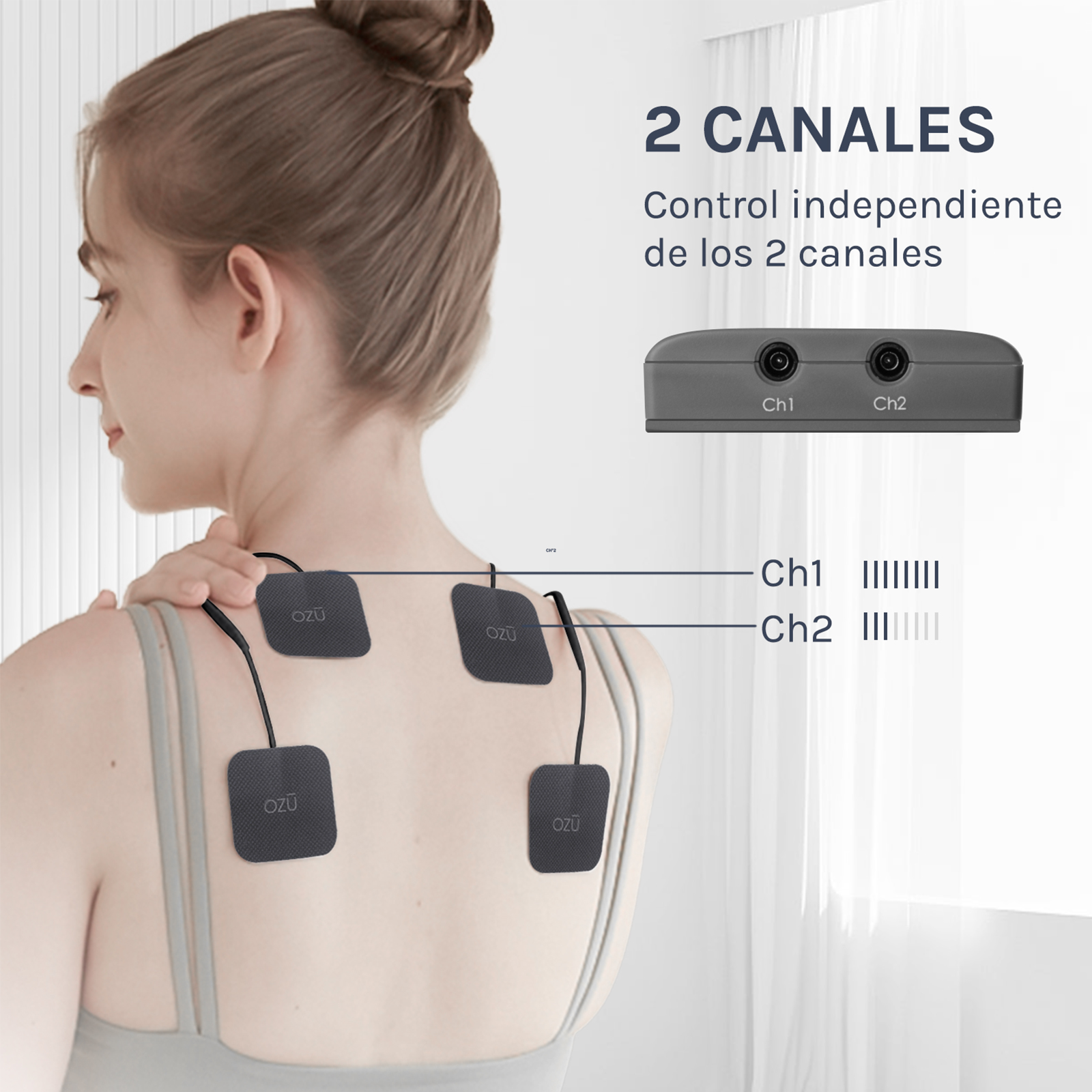 Electroestimulador 3 en 1 Tens EMS Fitness-6