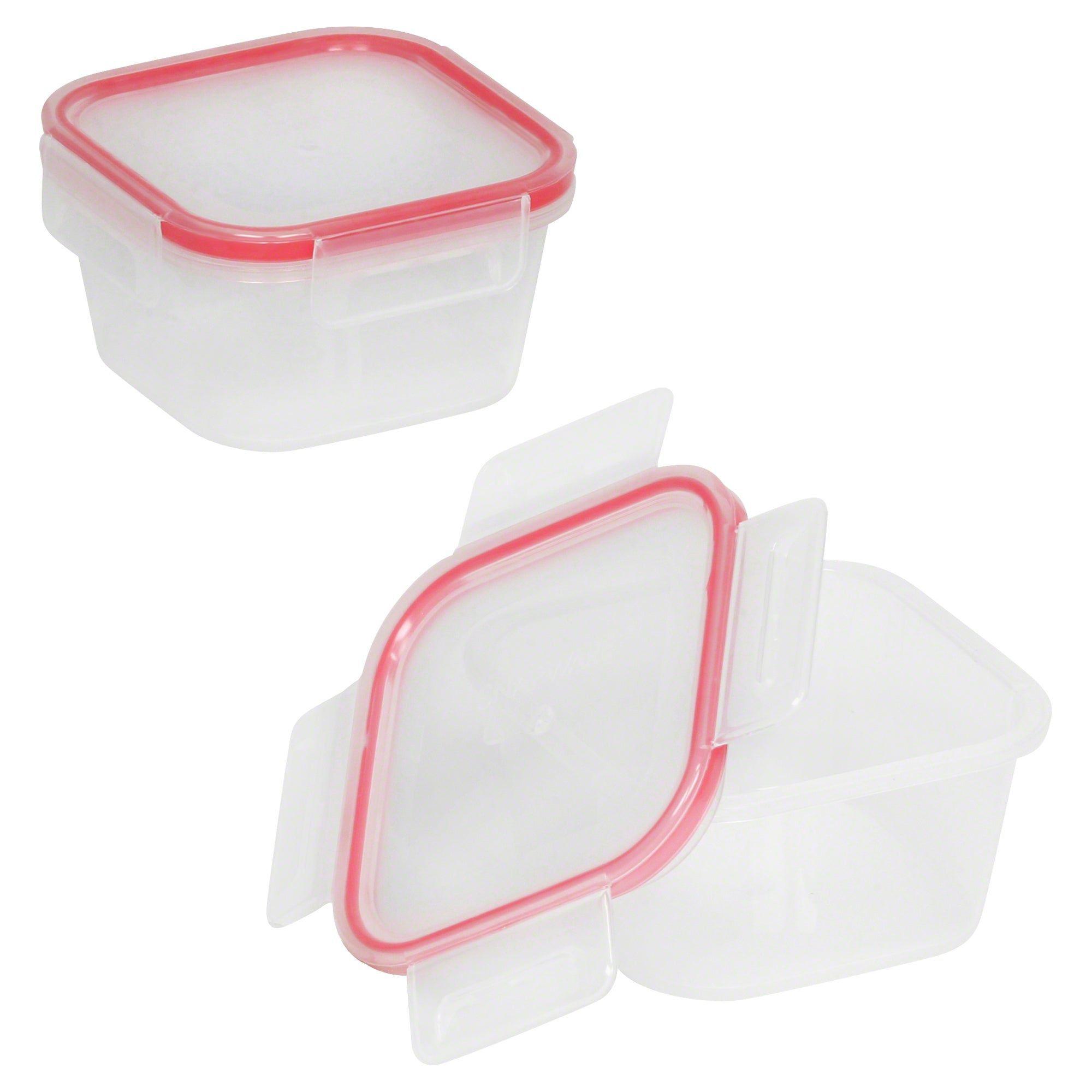Set de 2 contenedores cuadrados de plástico Airtight Snapware 307 ml-0