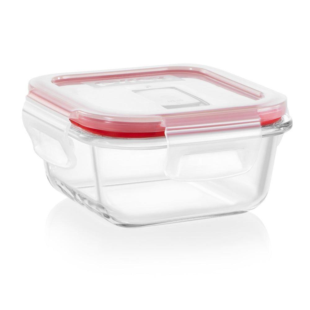 Contenedor cuadrado de Vidrio Pyrex Easy Vent de 300 ml-0