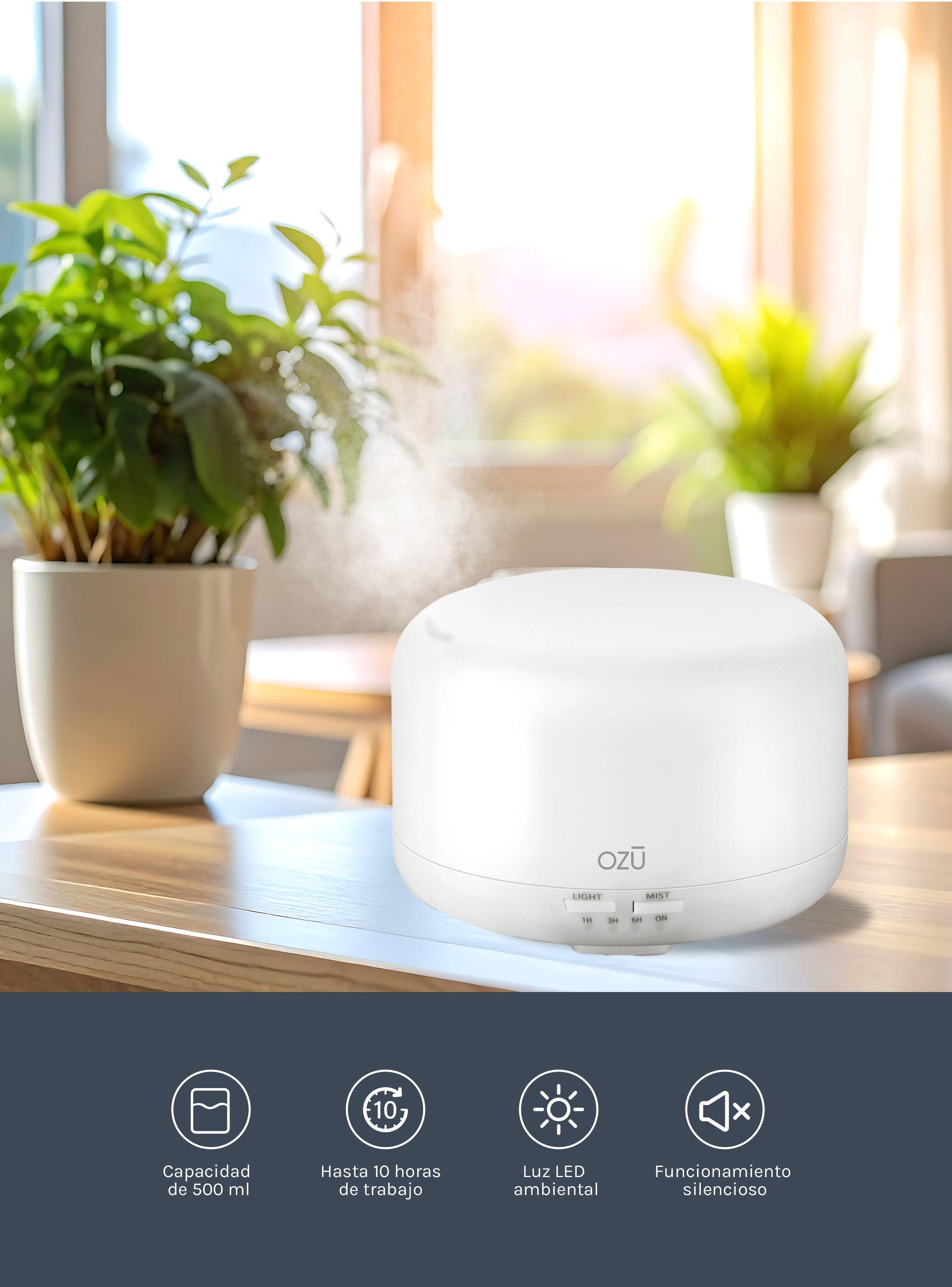 Difusor de aroma ultras nico blanco Ozu-2