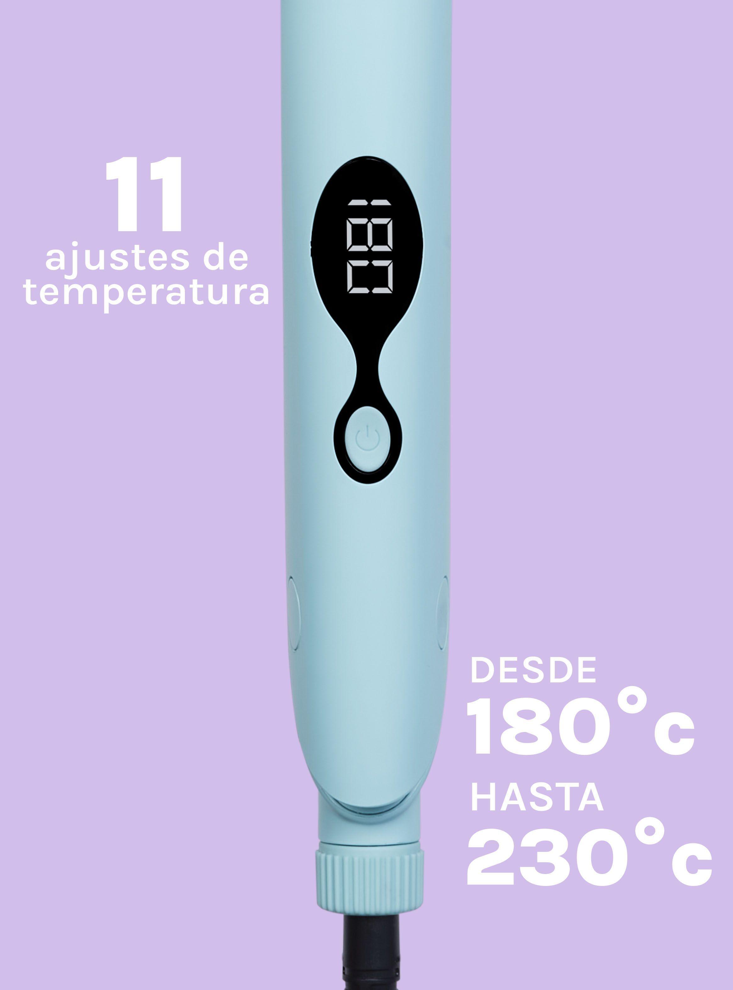 Plancha Alisadora Digital Ceramic turmalina dual V Mint-5