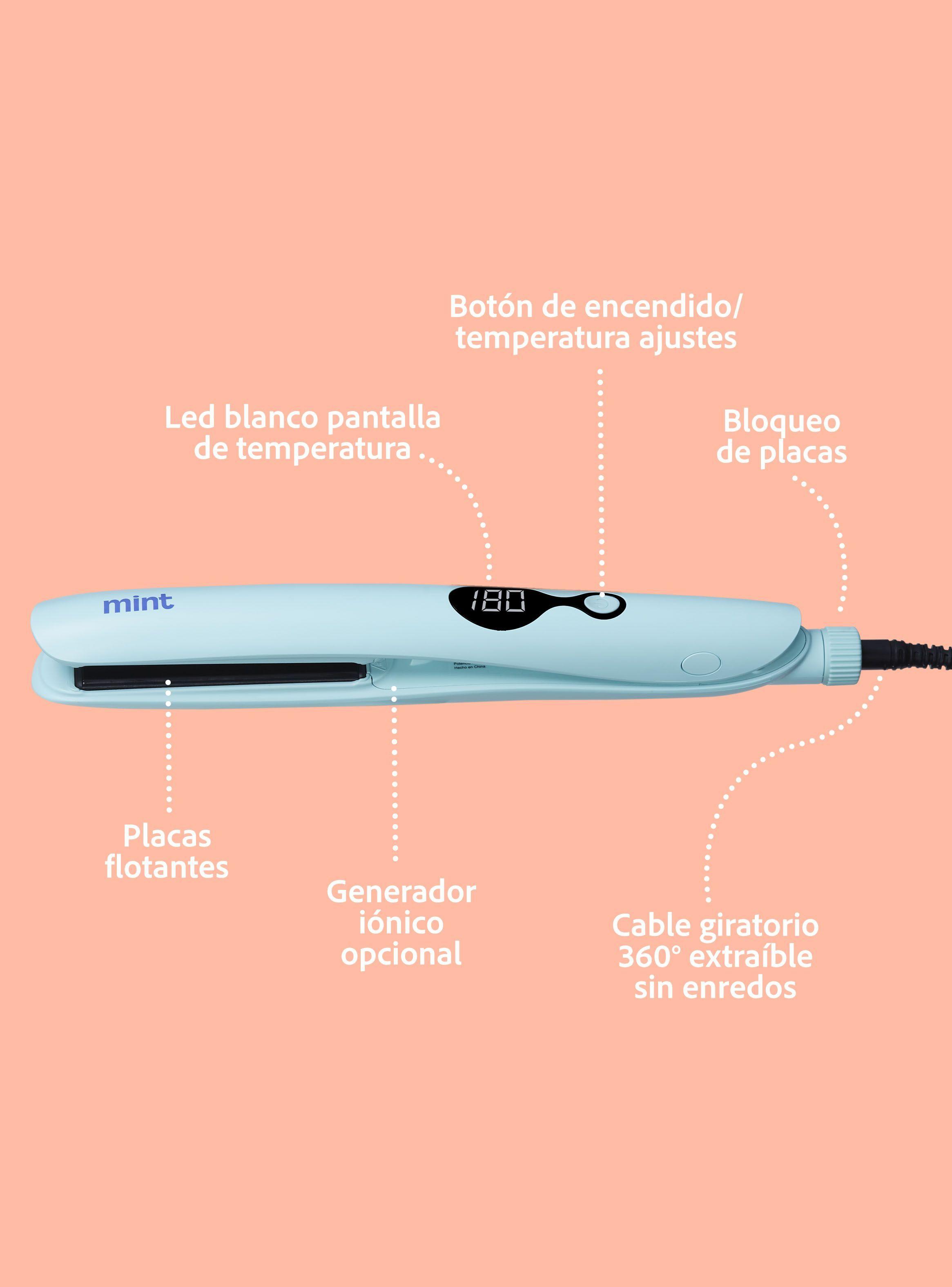 Plancha Alisadora Digital Ceramic turmalina dual V Mint-6