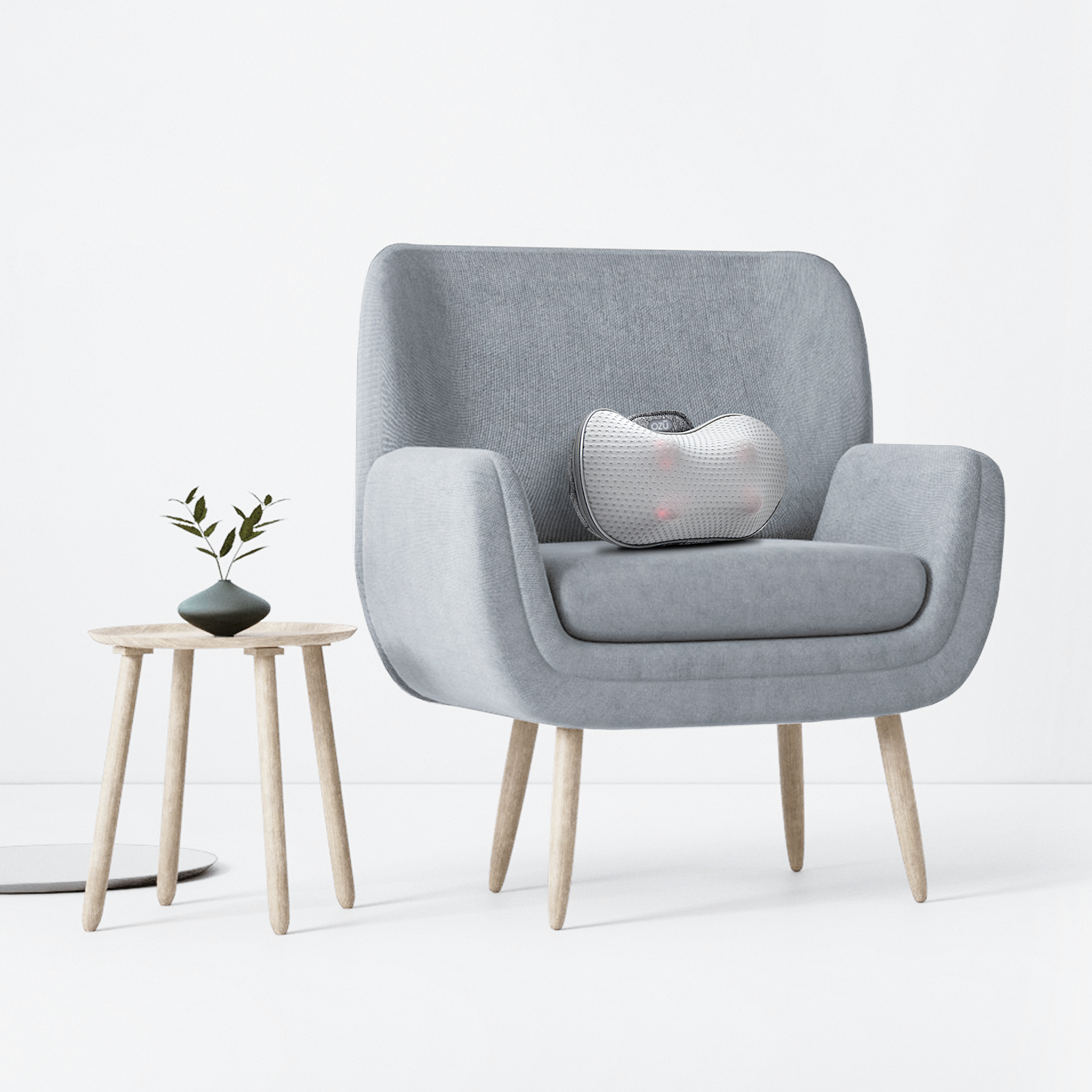 Masajeador Shiatsu con calor Ozu-5