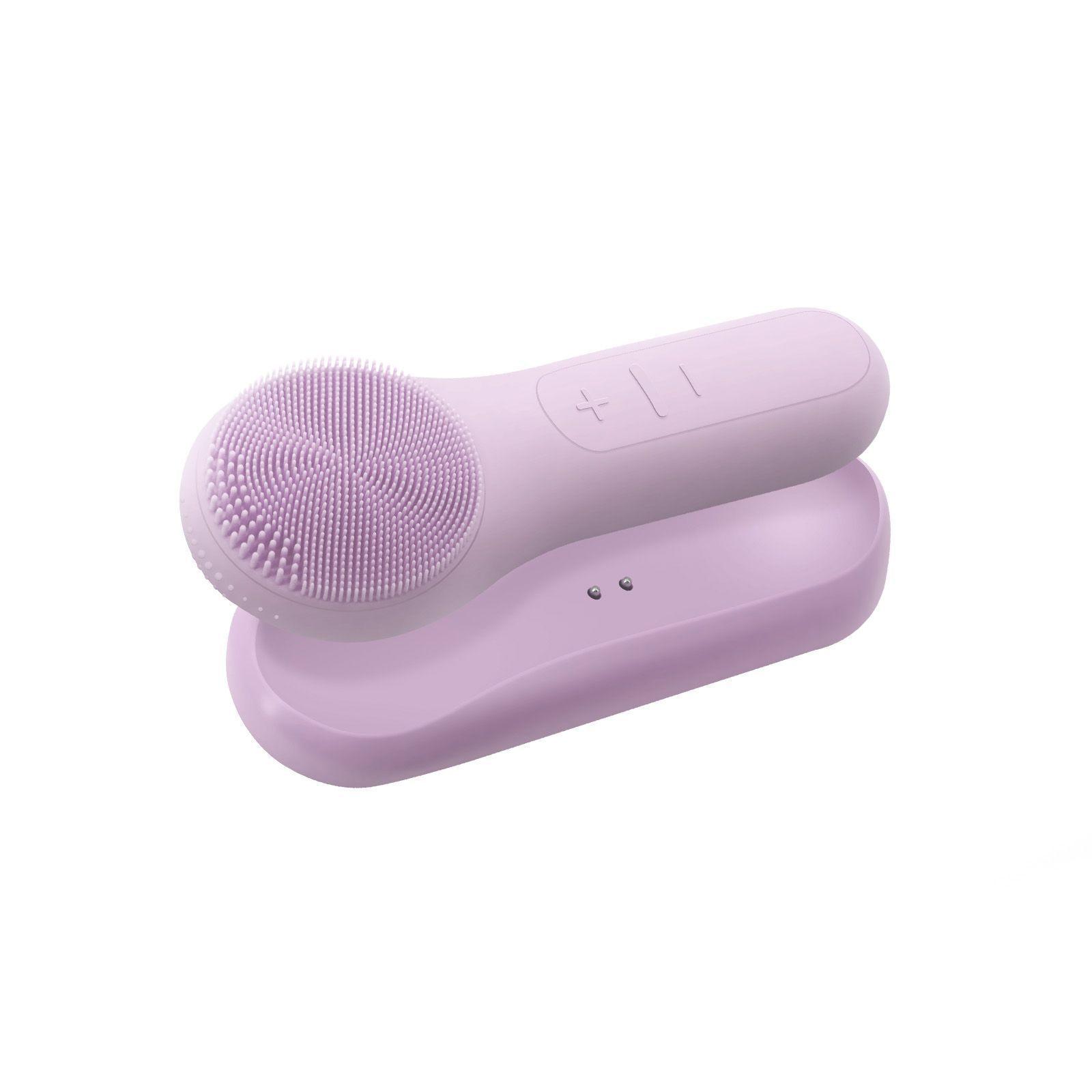 Cepillo de limpieza facial sónico con calor Púrpura FV-010 Vesper-2