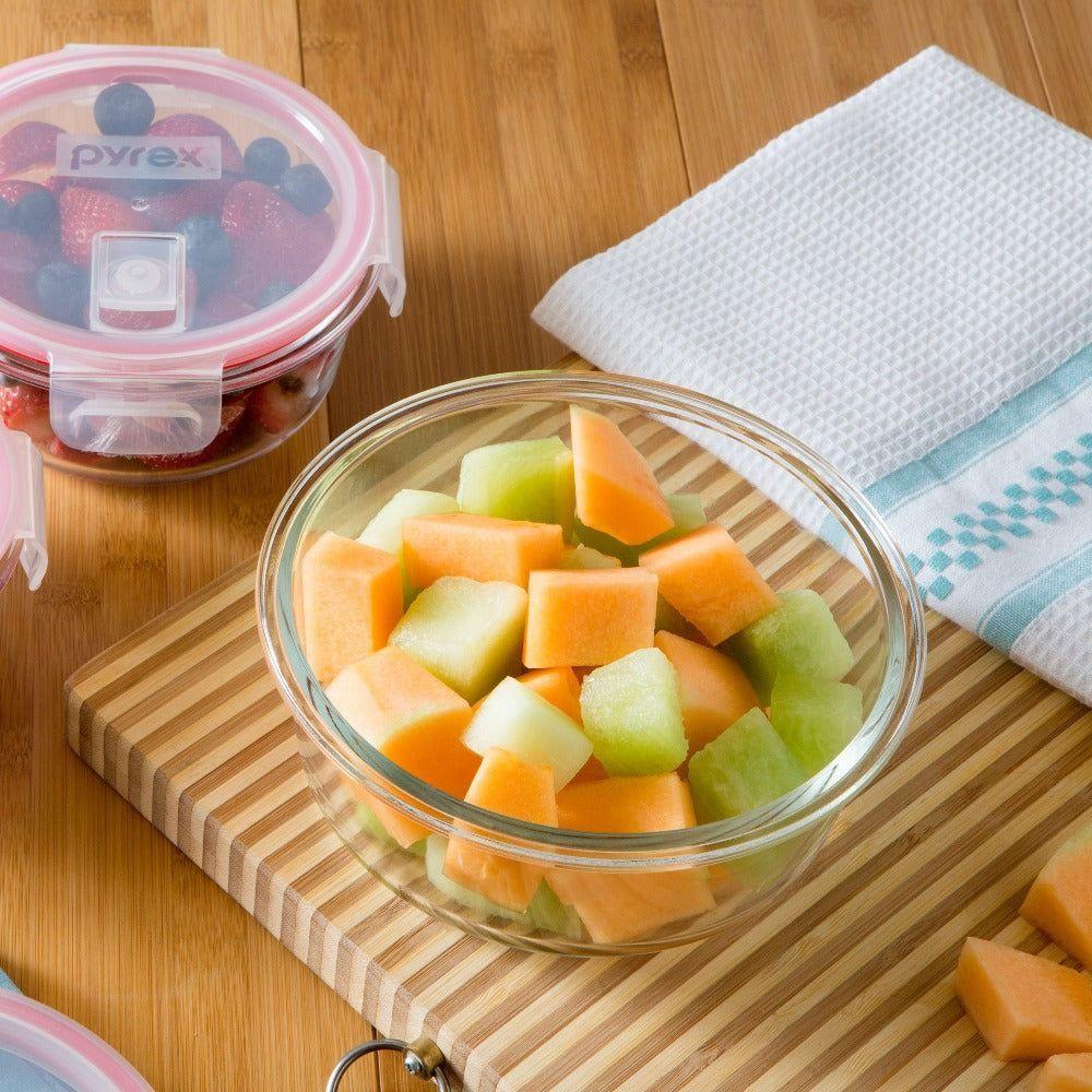 Contenedor circular de Vidrio Pyrex Easy Vent de 900 ml-2