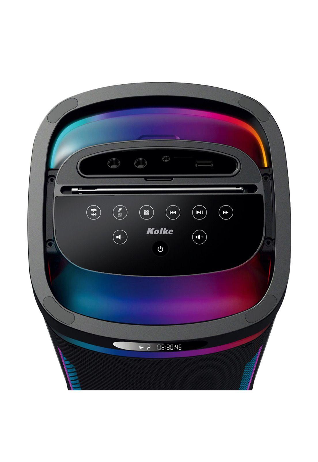 Parlante Inalámbrico Kolke HiFi 360 750w RMS Karaoke TWS 6,5-2