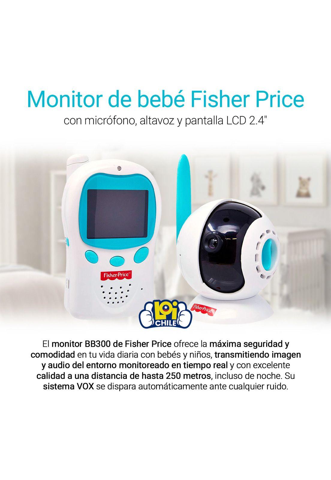 Monitor para Bebé Fisher Price Micrófono Altavoz-1