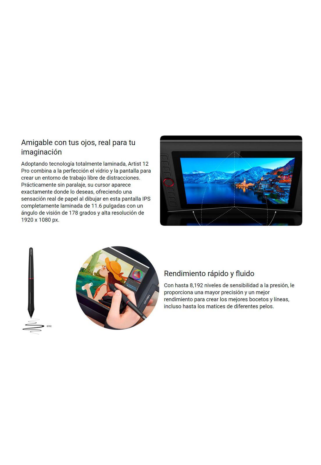 Tableta Digitalizadora XP-Pen Artist 12 Pro Con Pantalla IPS-3
