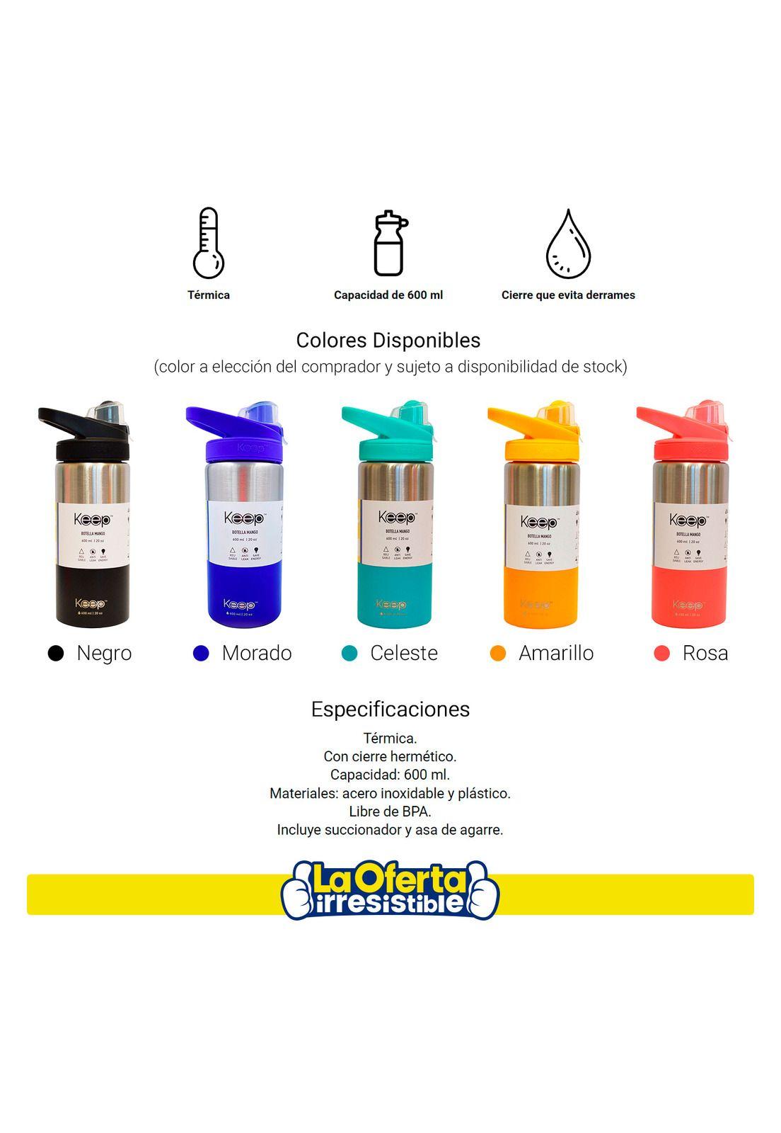 Botella Metálica con Mango Keep-2
