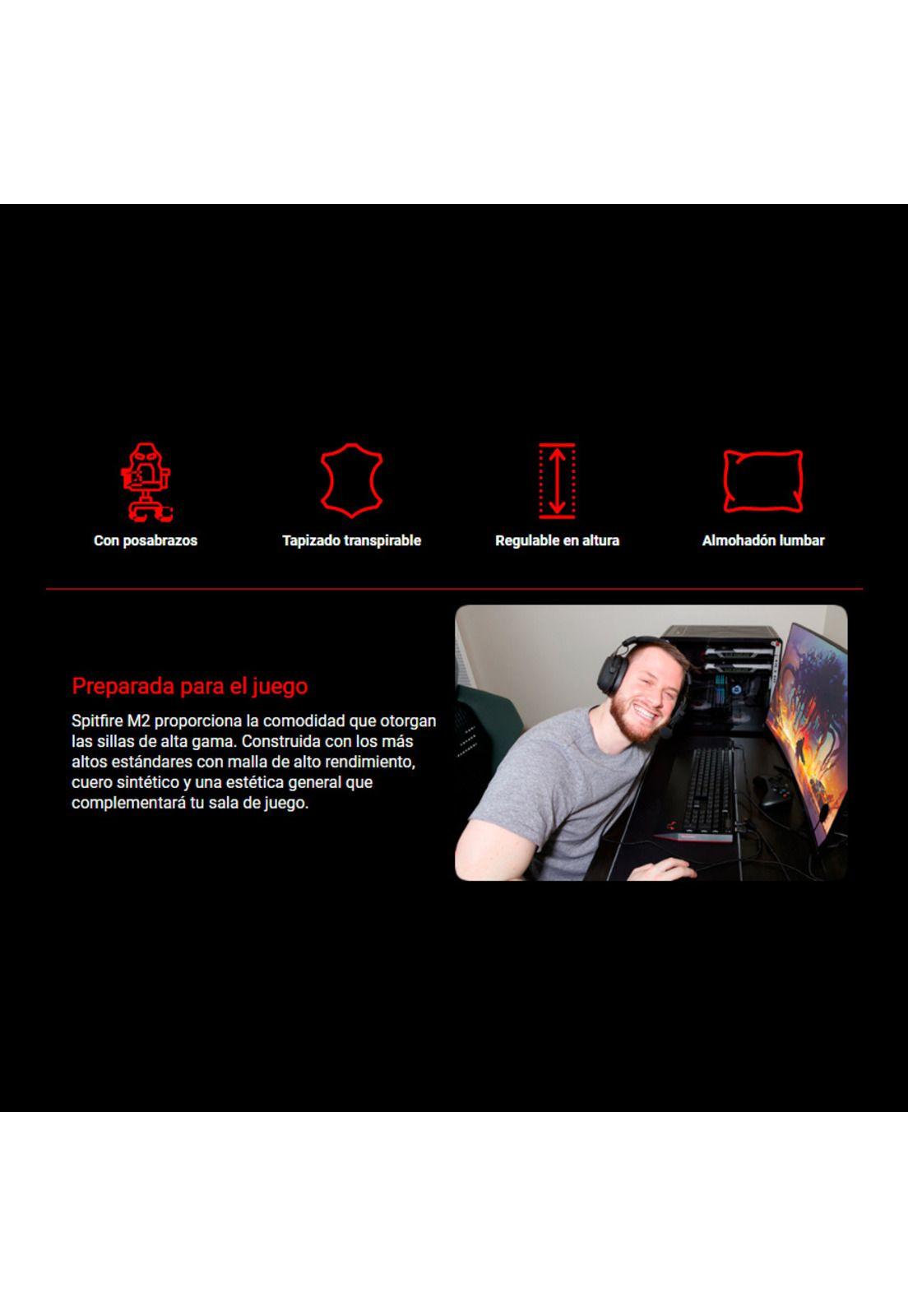 Silla Gamer Riotoro Spitfire M2-2