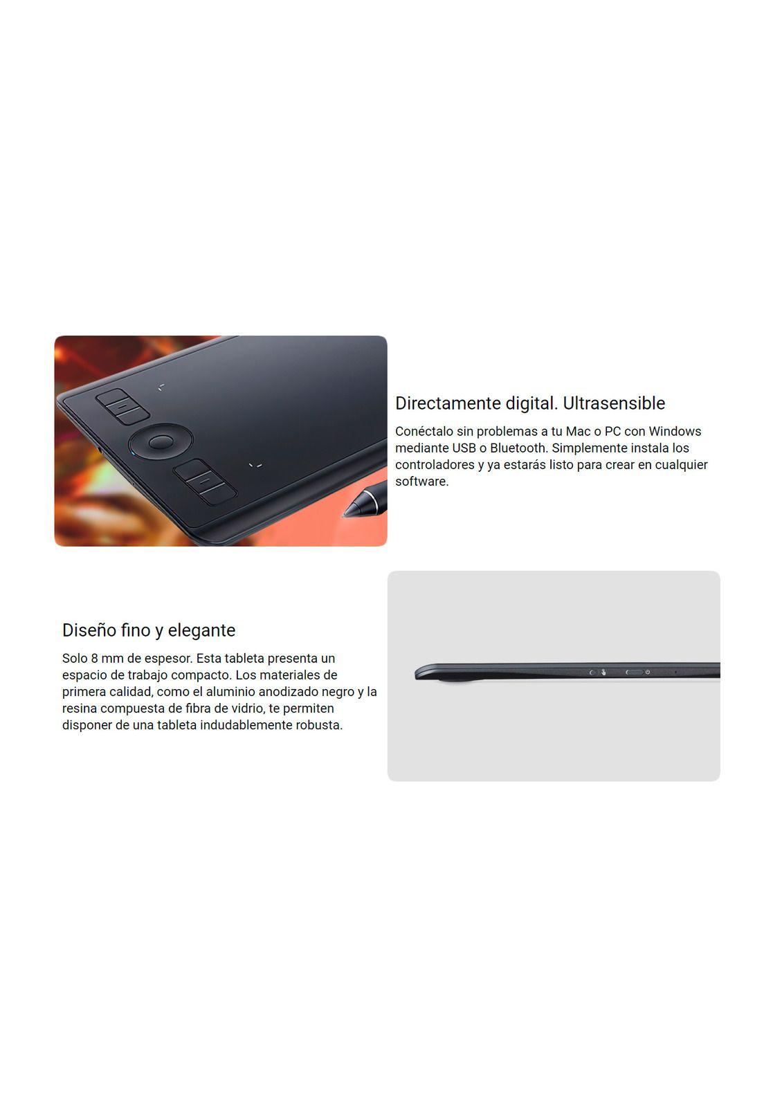 Tableta Digitalizadora Wacom Intuos Pro PTH460K0A-3