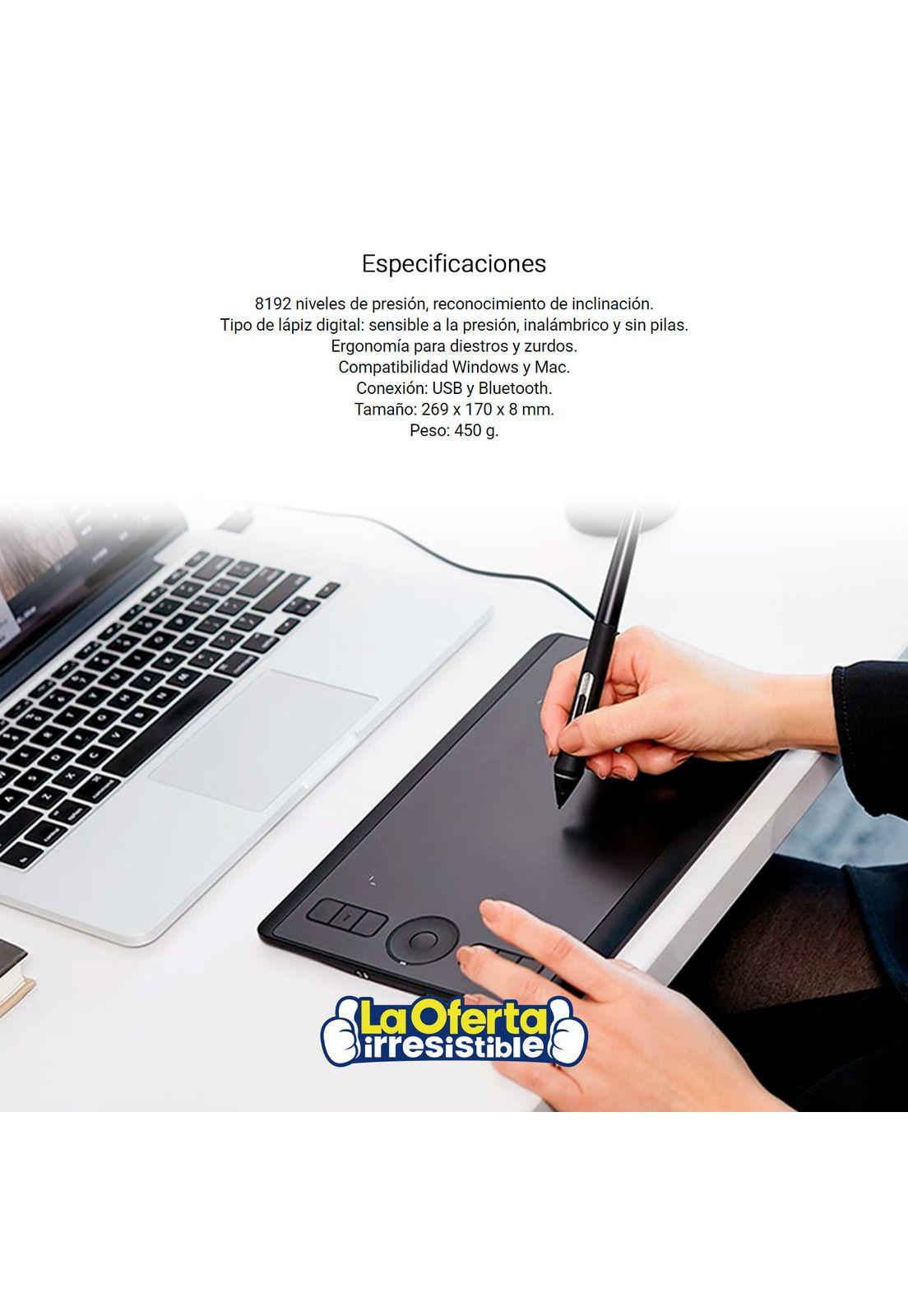 Tableta Digitalizadora Wacom Intuos Pro PTH460K0A-4