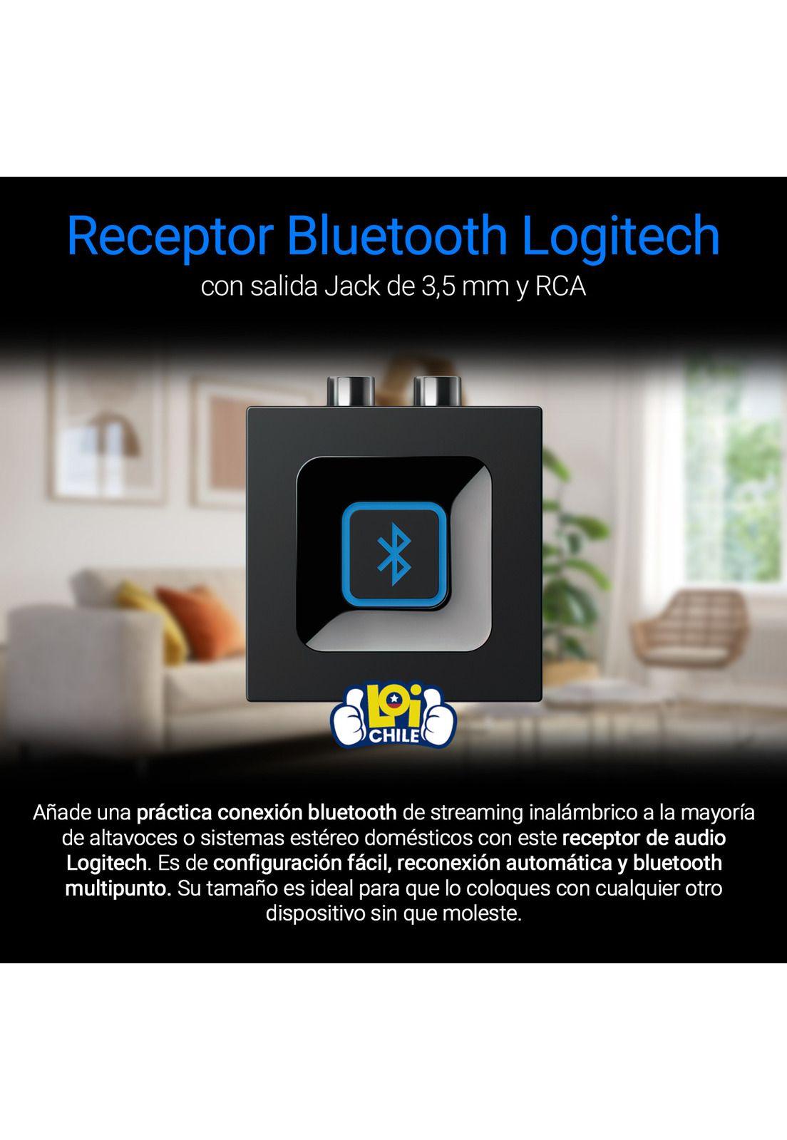 Receptor De Audio Bluetooth Logitech Con Salida Jack 3.5mm Y Rca-1