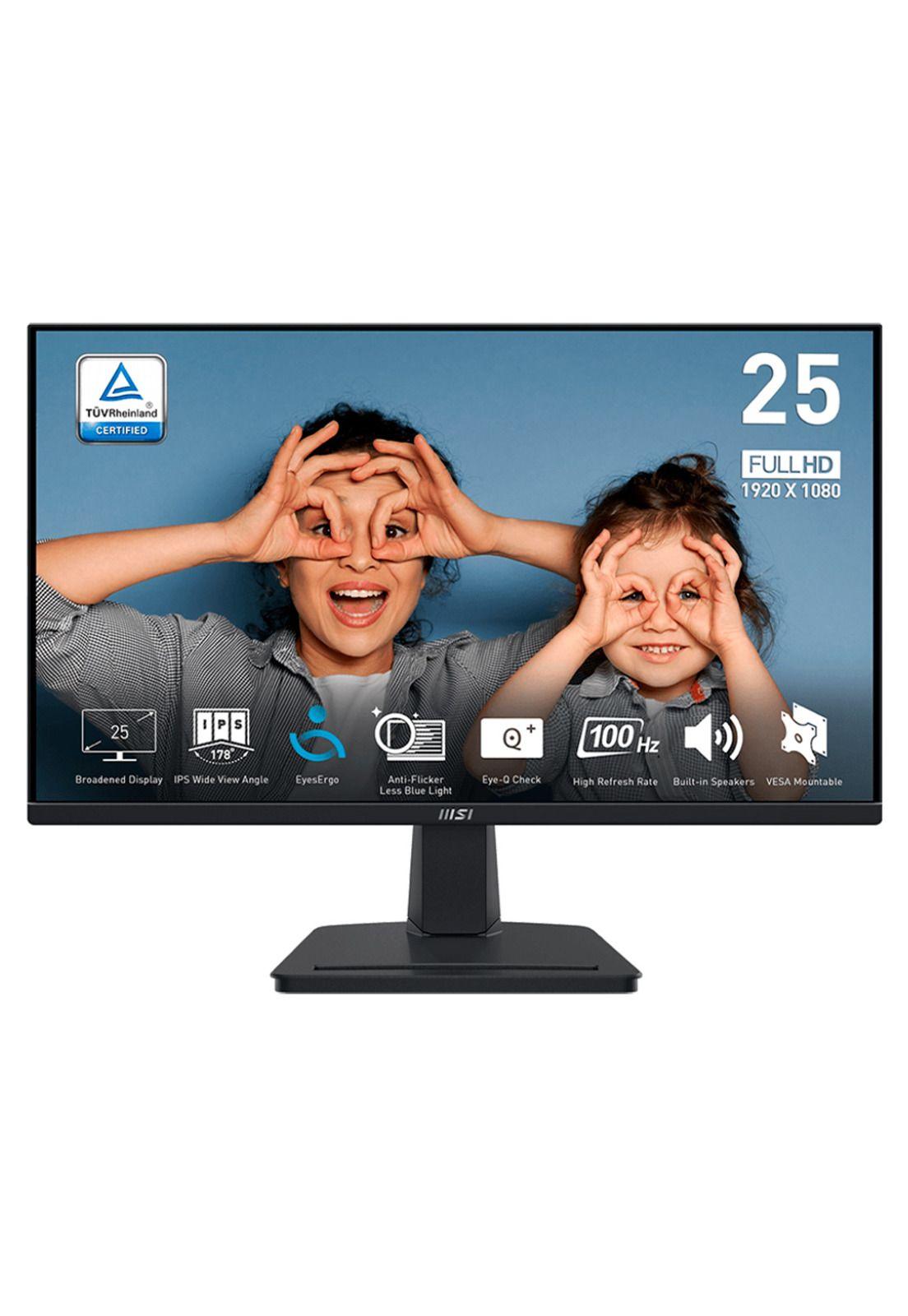 Monitor MSI PRO MP251 IPS 24.5" 1Ms 100Hz Con Parlantes-0