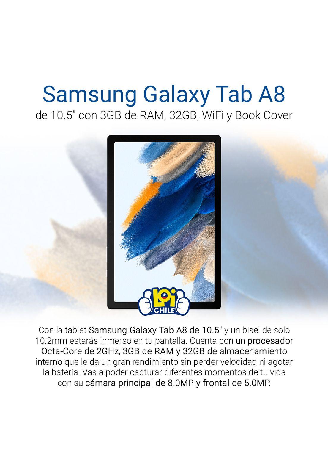 Tablet Samsung Galaxy Tab A8 Wifi 3GB 32GB de 10,5" -1