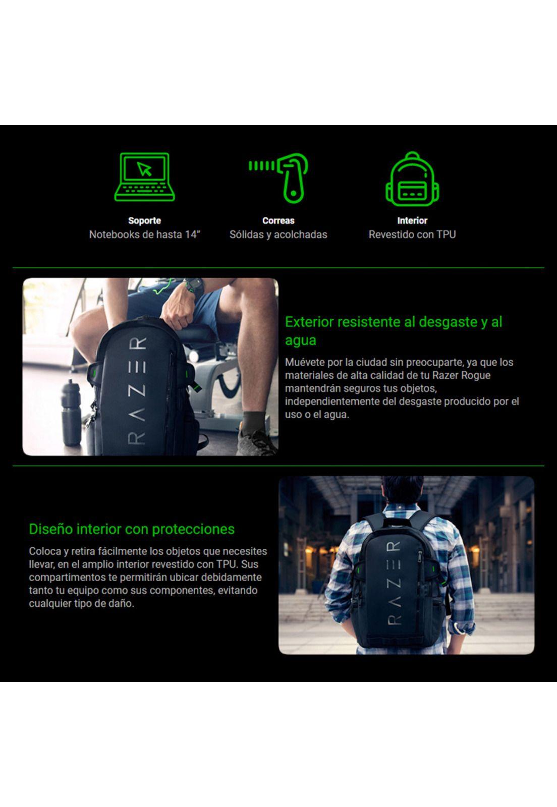 Mochila Razer Rogue 17.3 V2 Gamer-2