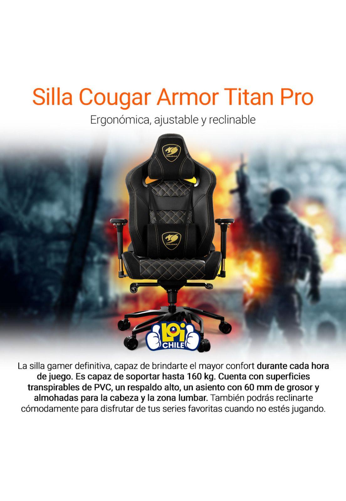 Silla Gamer Cougar Armor Titan Pro-1