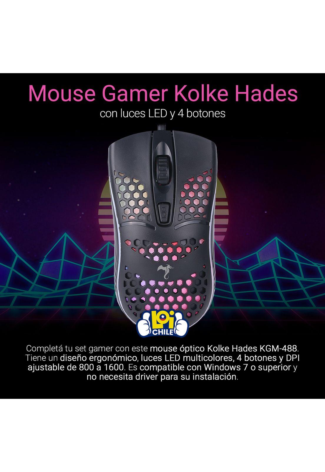 Mouse Gamer Kolke Hades KGM-488-1