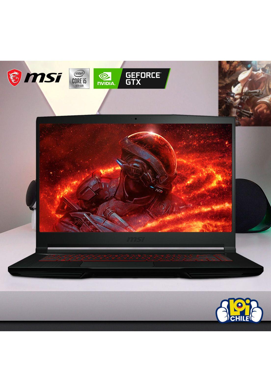 Notebook Gamer MSI GF63 I5 8gb 256gb SSD 15.6'-3