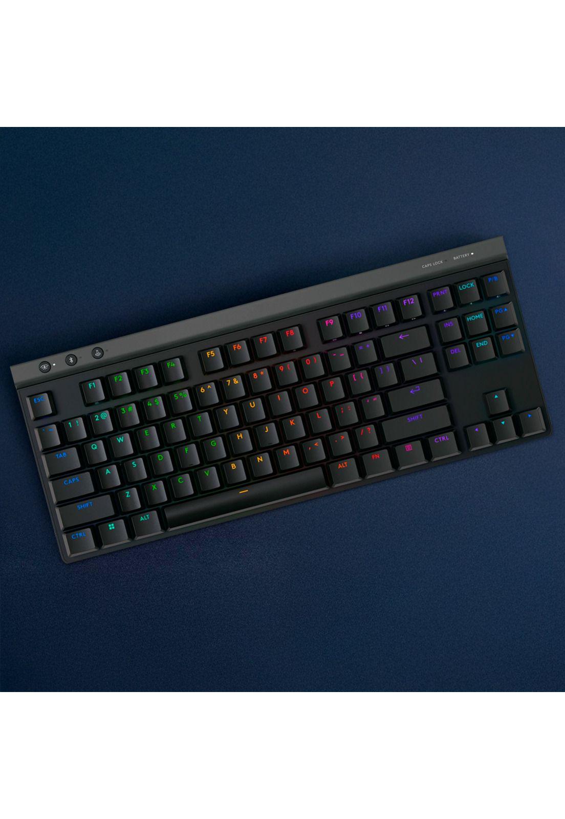 Teclado Gamer Logitech G G515 Lightspeed TKL Wireless Negro-5