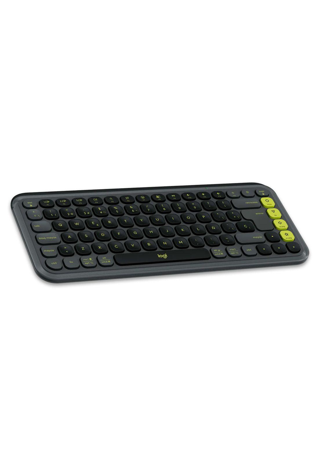 Kit Teclado y Mouse Inalámbricos Logitech Pop Icon Negro-5