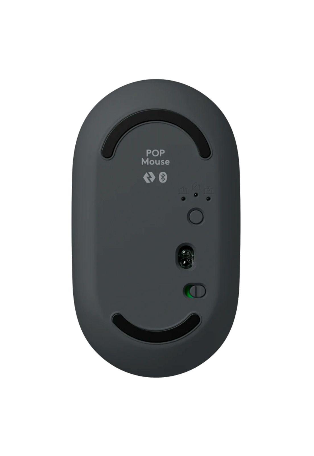 Kit Teclado y Mouse Inalámbricos Logitech Pop Icon Negro-7