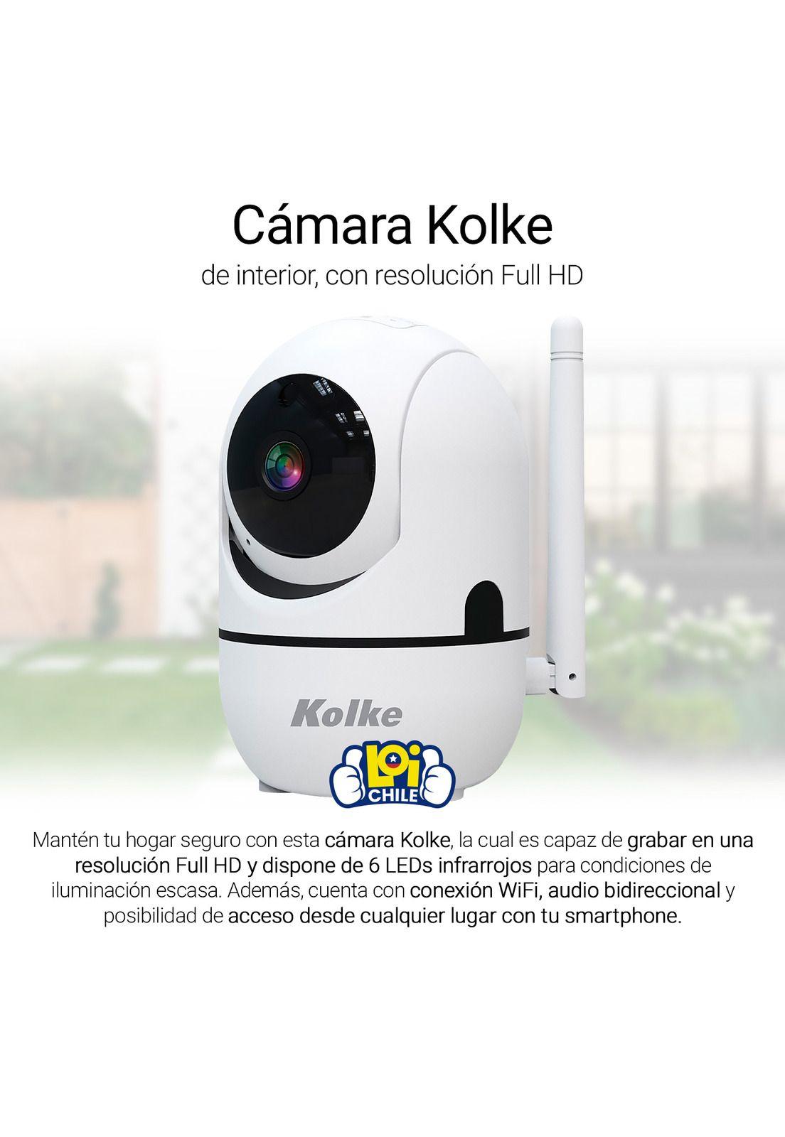 Camara Ip Kolke Wifi FullHD 1080p App Tuya-1