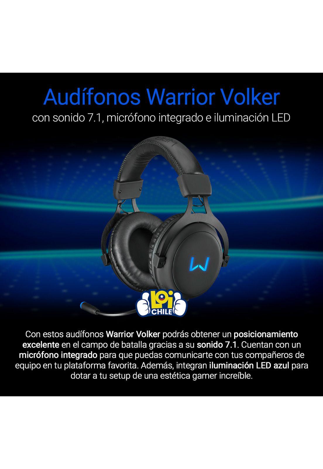 Audífonos Gamer Warrior Volker 7.1-1