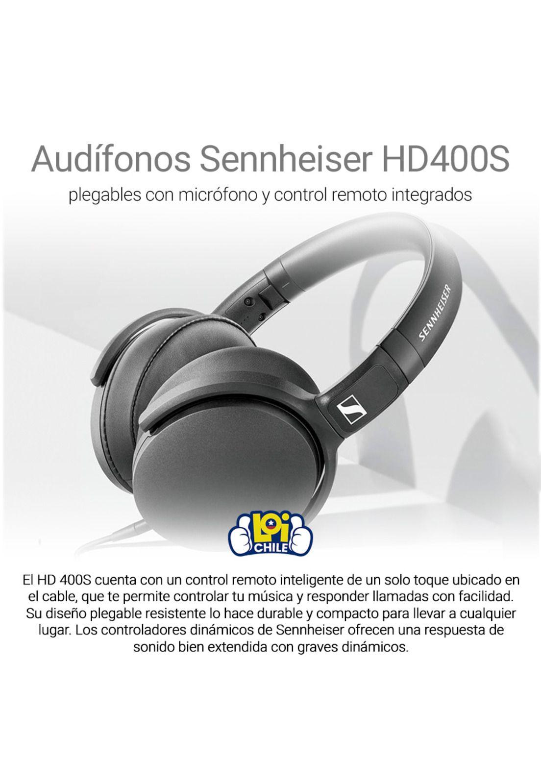 Audifonos Sennheiser HD400S Con Microfono Integrado-1