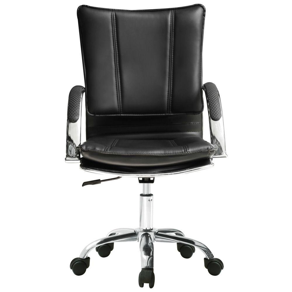 Silla Oficina Empoli H1 Negra Apoyabrazos y Altura Regulable-1