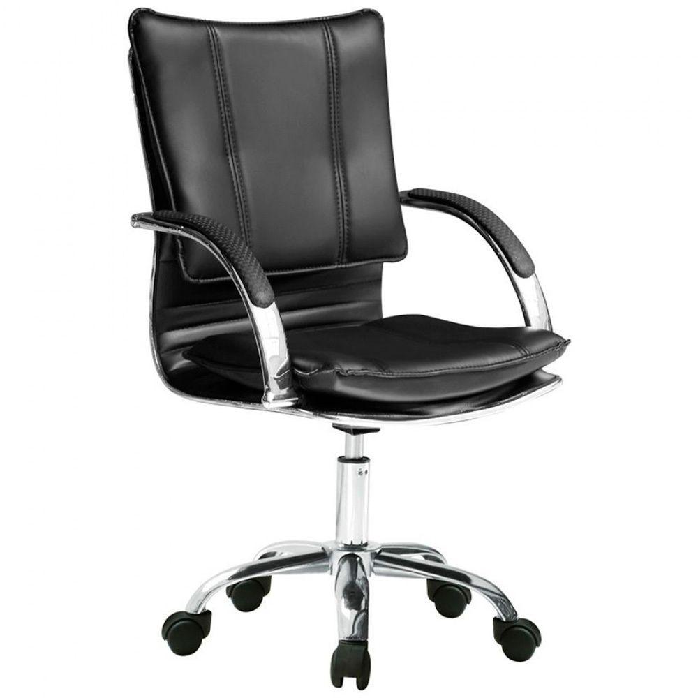 Silla Oficina Empoli H1 Negra Apoyabrazos y Altura Regulable-0