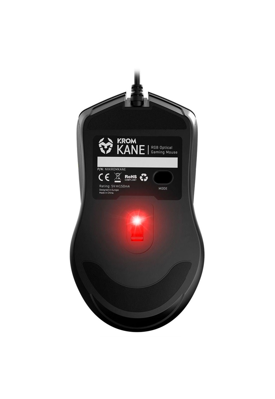 Mouse Gamer Krom Kane 8 Botones RGB DPI Ajustable-3