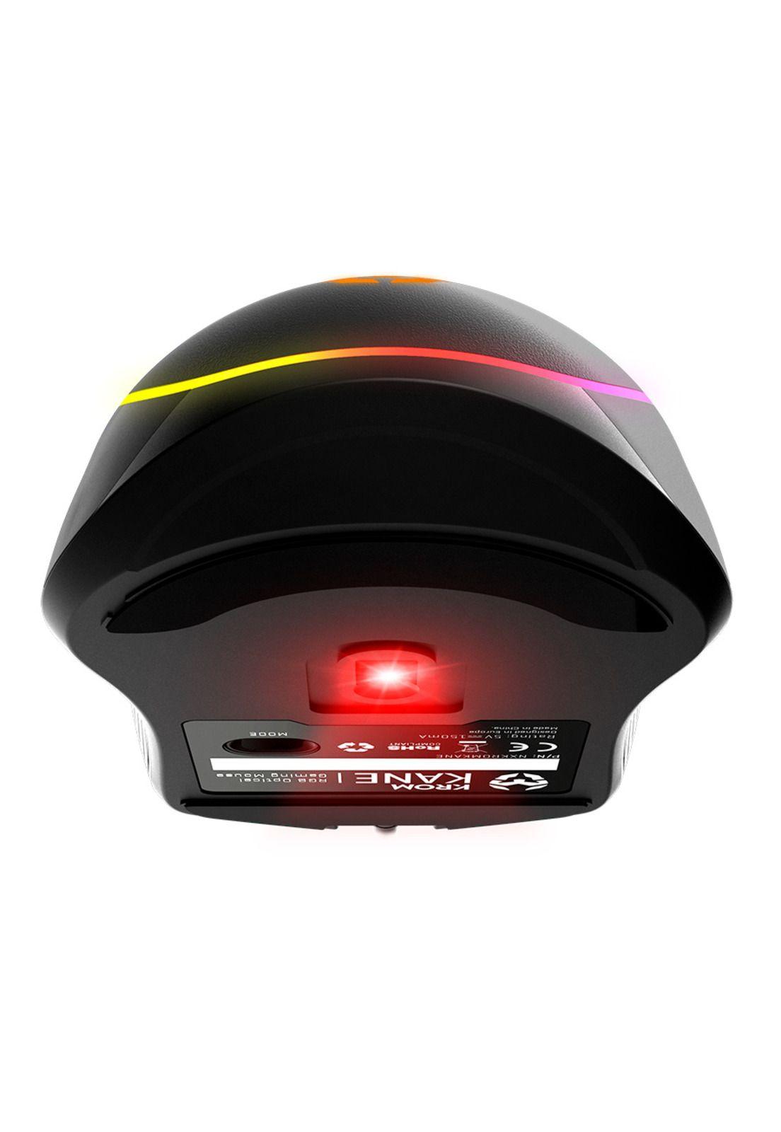 Mouse Gamer Krom Kane 8 Botones RGB DPI Ajustable-7