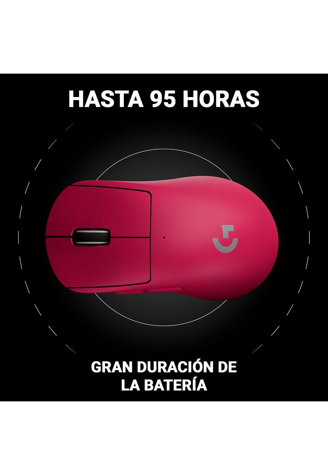 Mouse Gamer Logitech G Pro X Superlight 2 Magenta-8