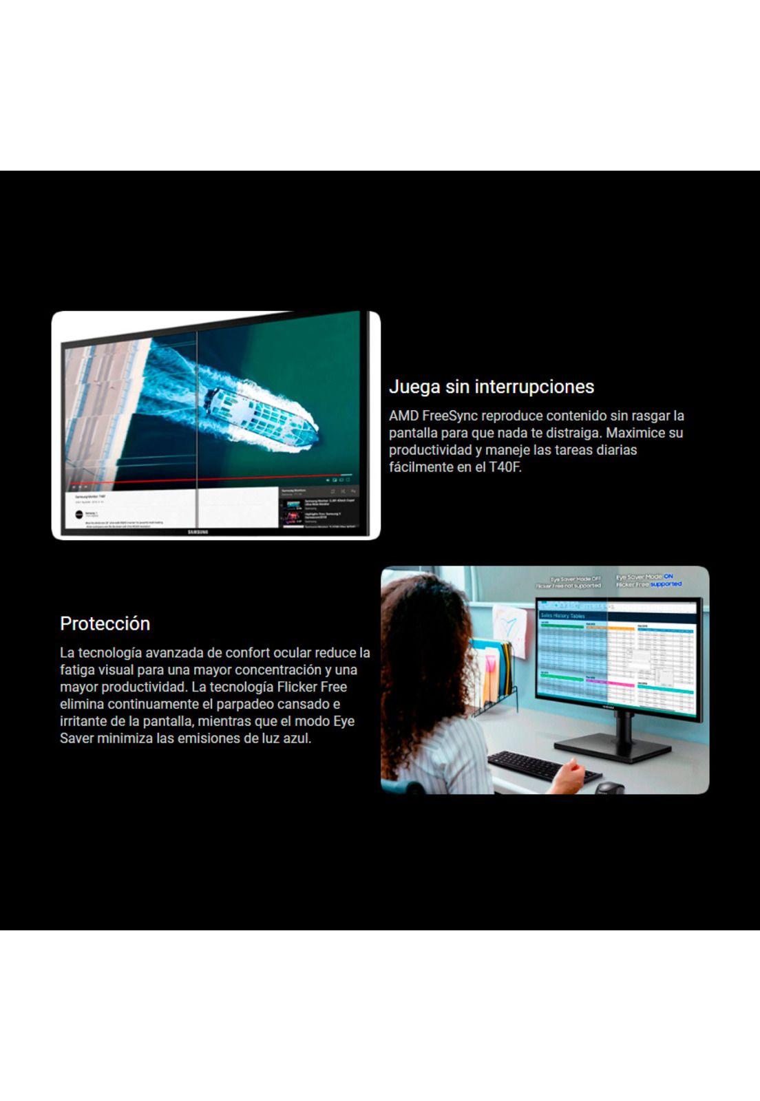 Monitor Samsung 24' Full HD Panel IPS FreeSync-3