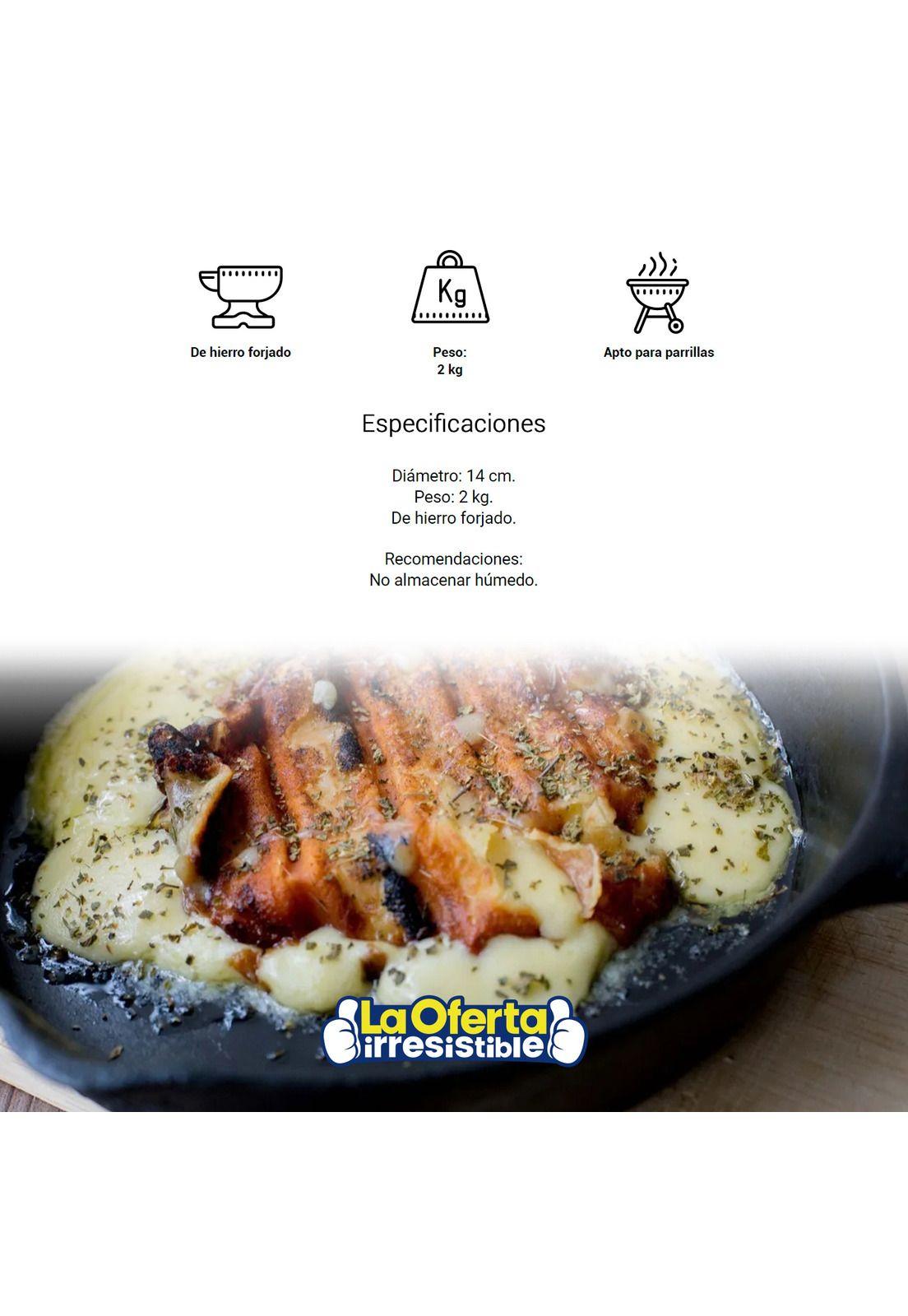 Sartén Redondo de Hierro Wayu Iron Cast-2