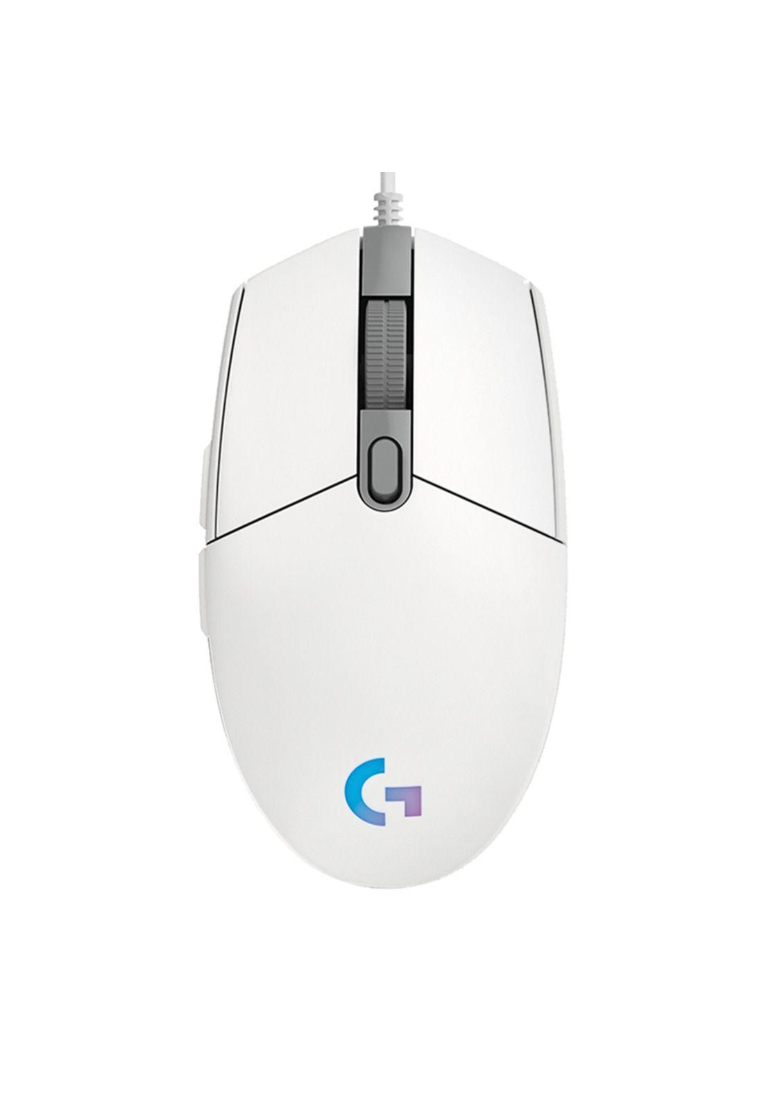 Mouse Gamer Logitech G203 Lightsync White-2
