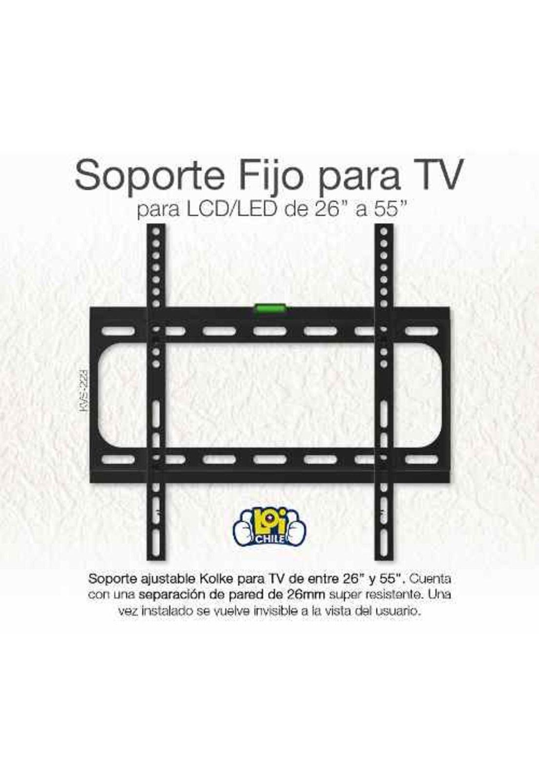 Soporte Vesa Para Tv Led Lcd De 26 A 55 Soporta 35 Kilos Loi-1
