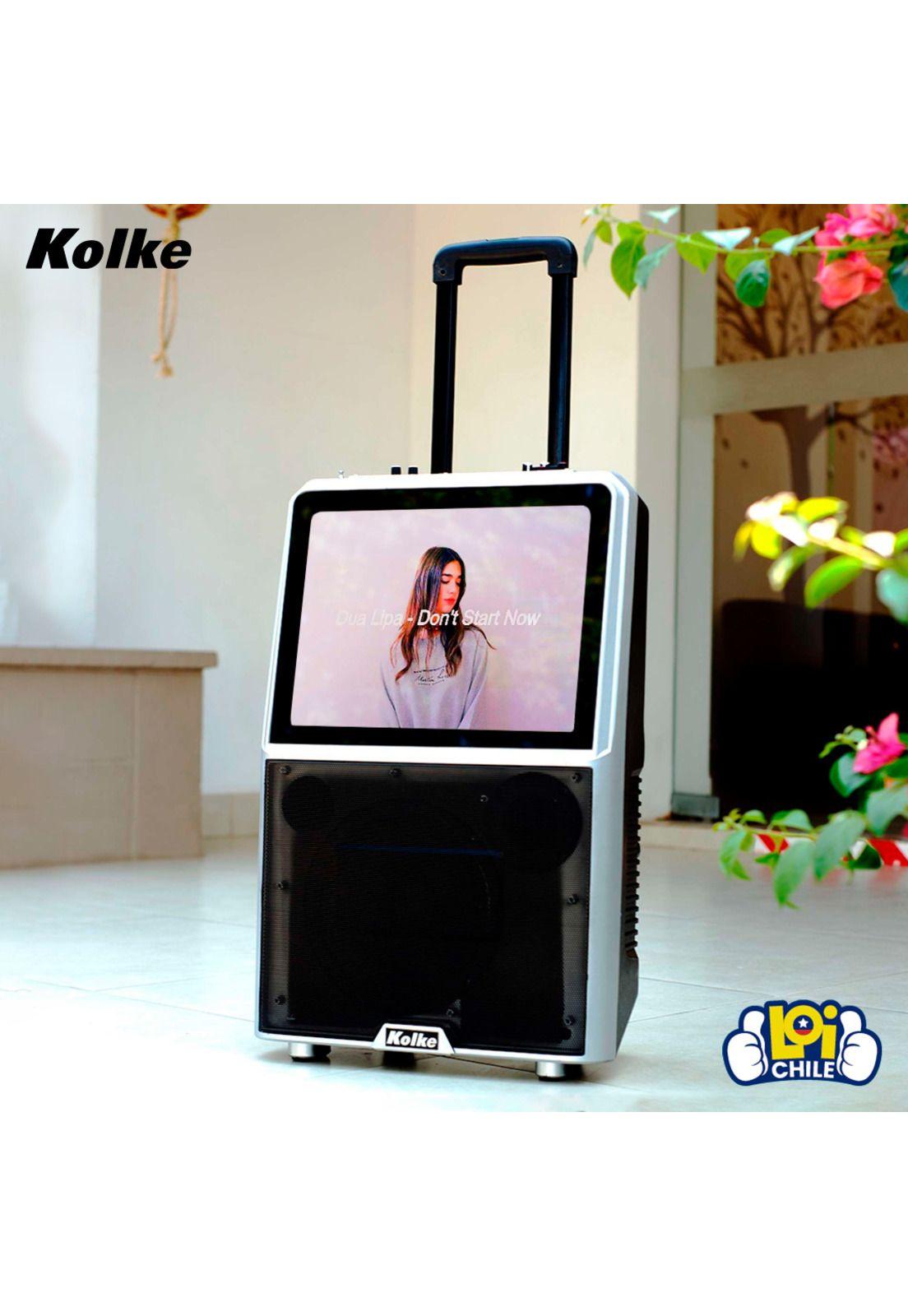 Parlante Inalámbrico Kolke Pro 3 Karaoke Pantalla 15" 100w-1