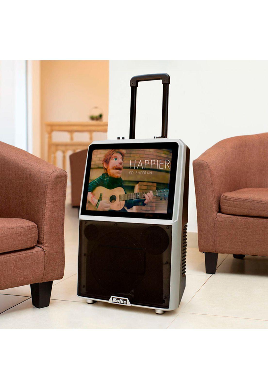 Parlante Inalámbrico Kolke Pro 3 Karaoke Pantalla 15" 100w-2