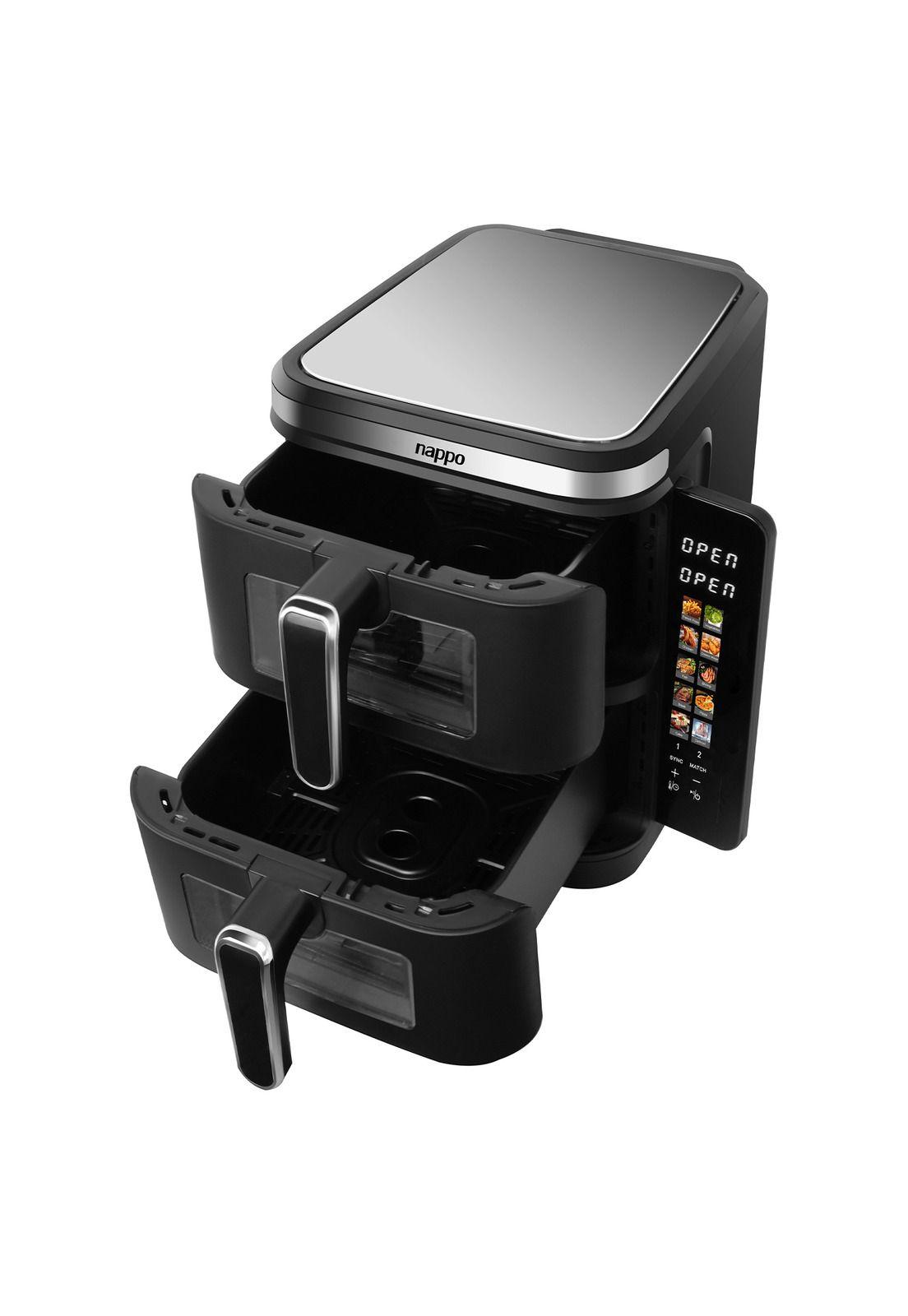 Freidora de Aire Nappo Doble Cesta 11L Panel Digital 2800W-5