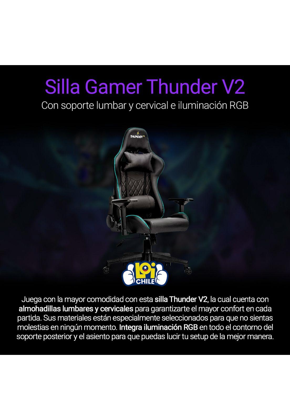Silla Gamer Thunder V2 RGB-1