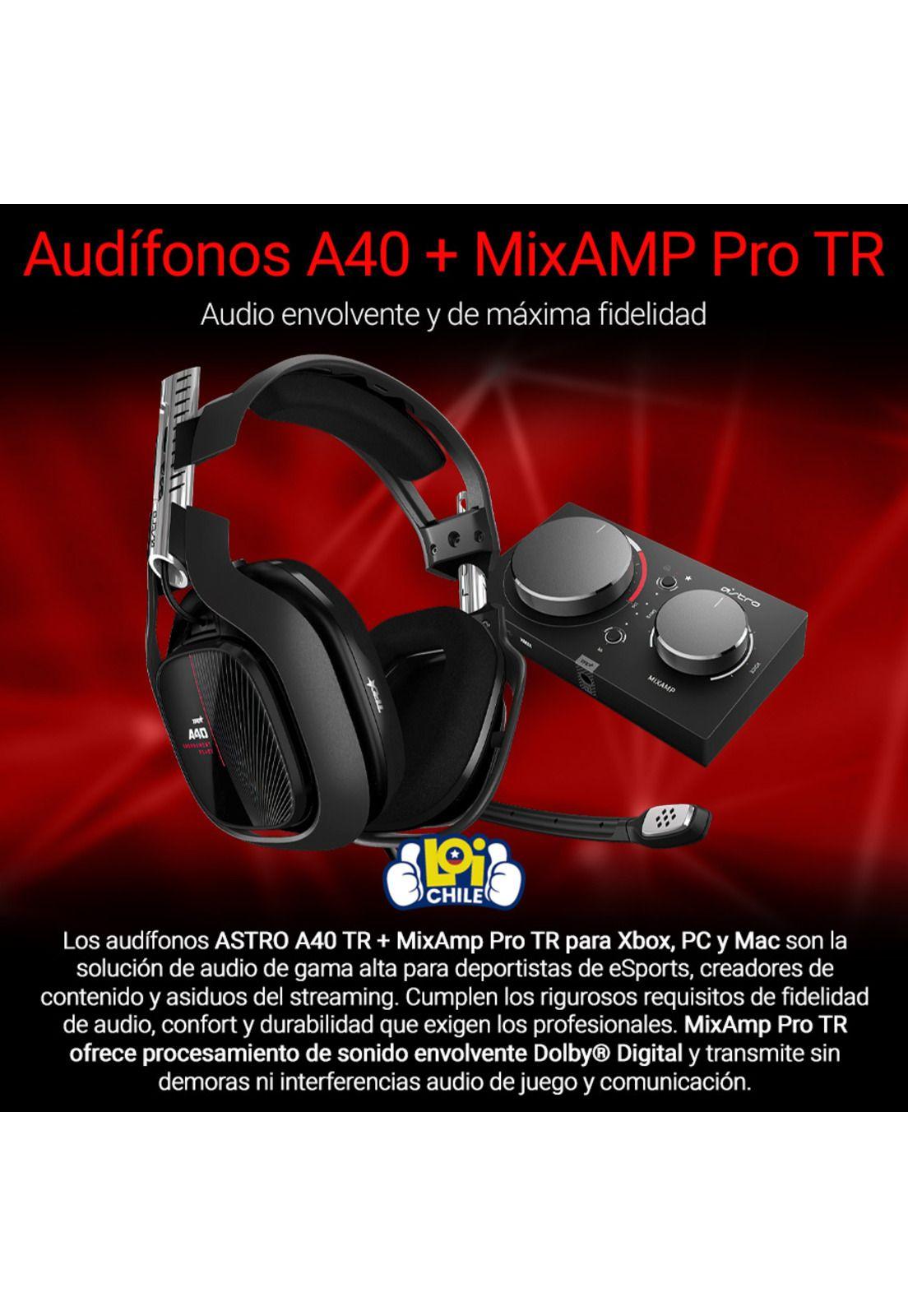 Audífonos Gamer ASTRO A40 TR + MixAmp Pro TR para Xbox One/Pc/Mac-1