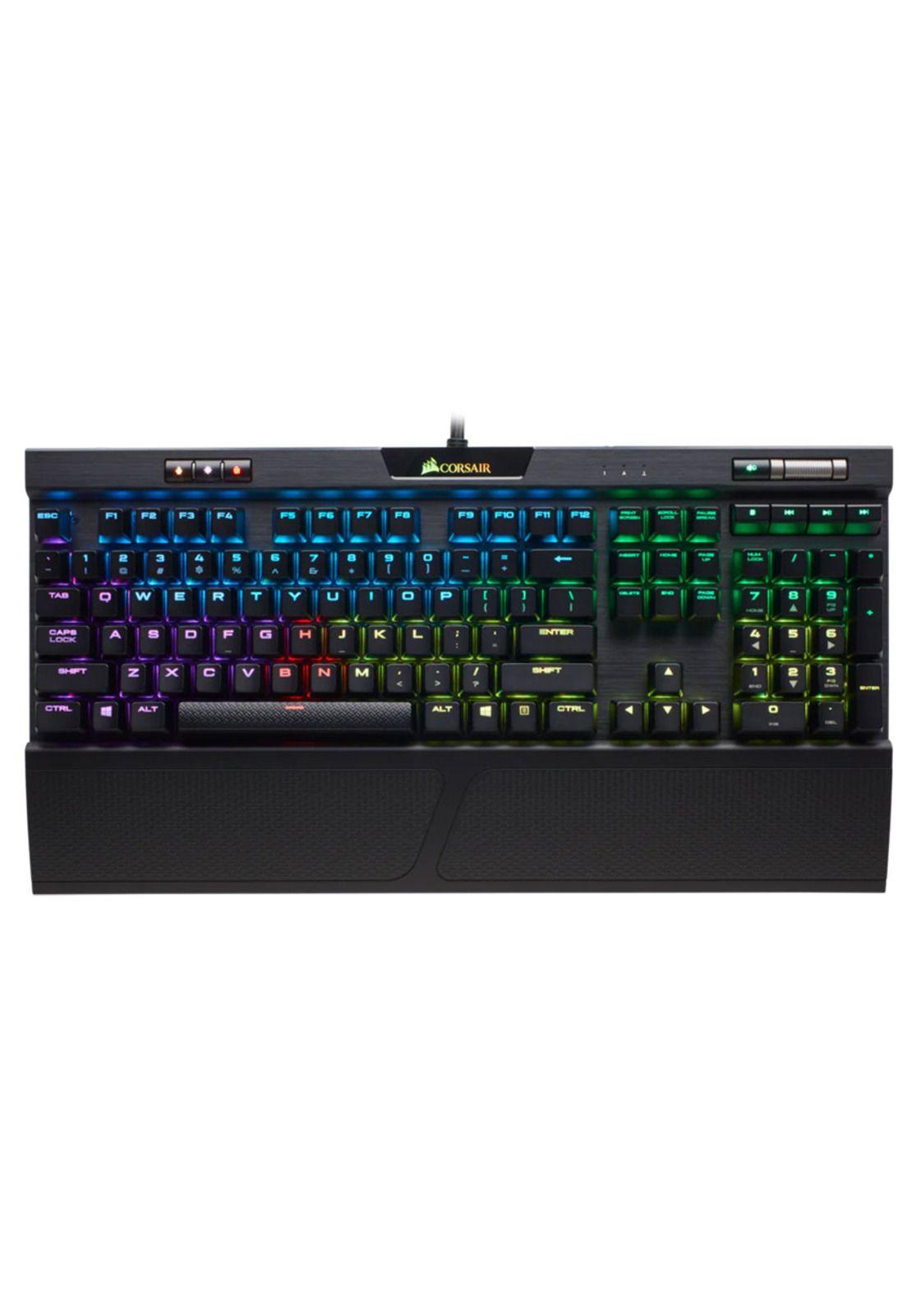Teclado Gamer Mecanico Corsair K70 RGB Rapidfire Switches Cherry Mx-0