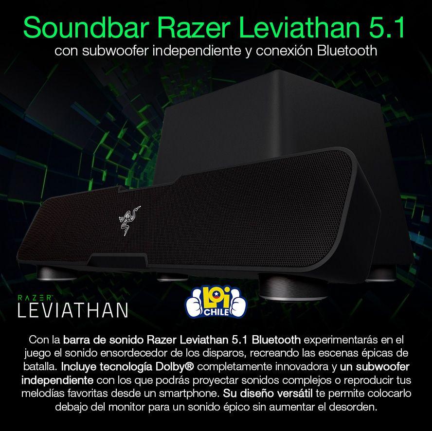 Parlante Razer Leviathan Sondbar 5,1-1