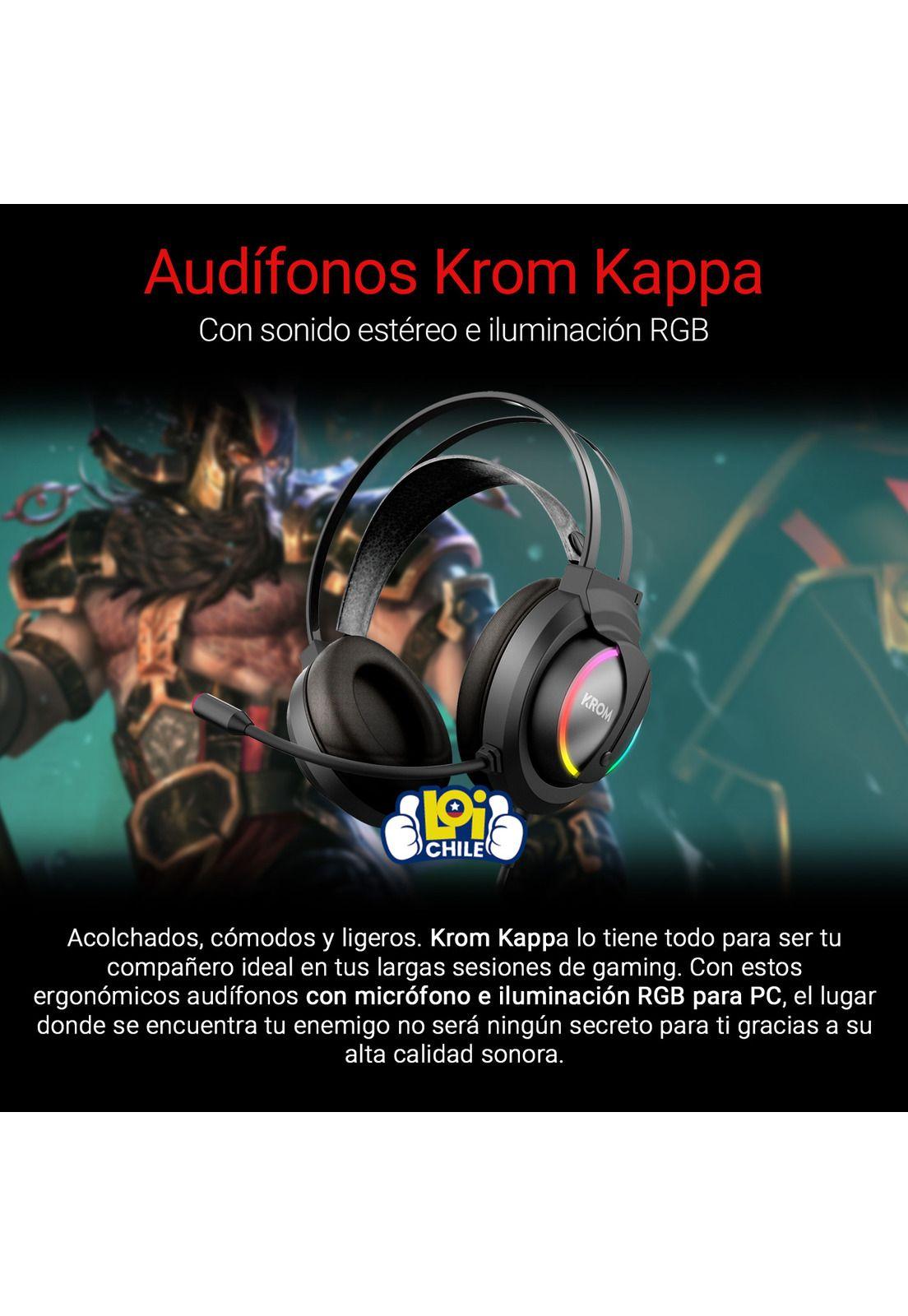 Audifonos Gamer Krom Kappa-1