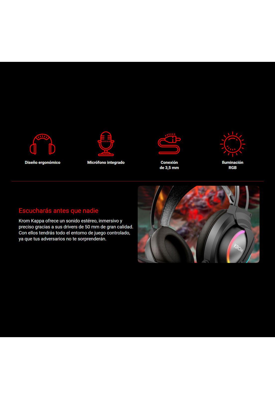Audifonos Gamer Krom Kappa-2